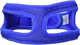ChokeFree Velpro Mesh Pet Shoulder Harness Collar, 17'-18', Blue