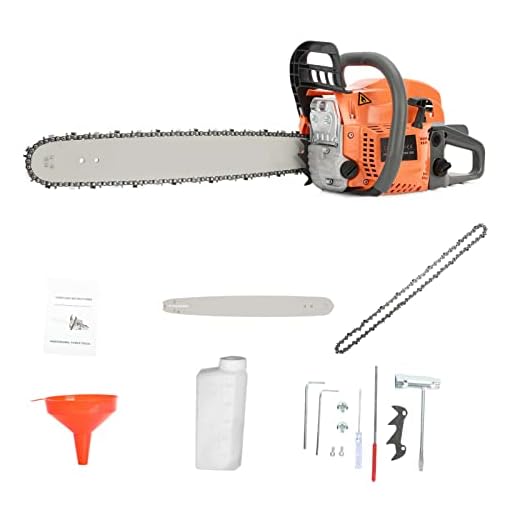 Troncatrice termica,motosega termica,58 CC 20 pollici benzina sega a catena multifunzione ad alta potenza pneumatica adatta per il trattamento quotidiano degli utensili da taglio