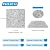 BXI Thickened Sound Absorbing Panels - 12 Pack 12 X 12 X 0.5 Inches Dense Acoustic Panels, Echo Noise Reducing Sound Panels, Tackable Studio Panels for Wall and Ceiling Acoustic Treatment