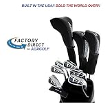 AGXGOLF Senior Men's Regular Length Magnum XL Edition Complete Golf Club Set w/460cc Driver, 3 Wood,