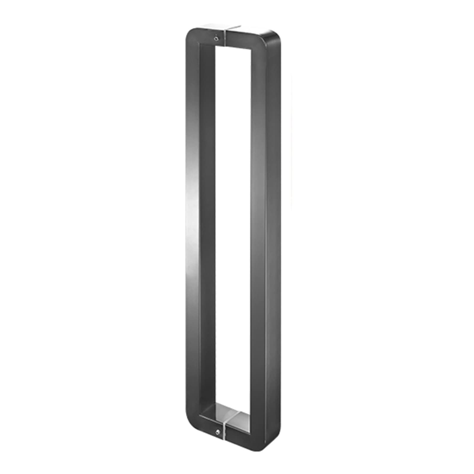 Lrfvhyqnk Black1 Barn Door Handles Sliding Pull, 2 Sided Barn Handle Stainless Rect Shape Push Pull Glass Wood Multicolor Multisize(,52.5Cm(20.6In))