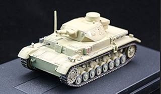FloZ Panzerkampf - Tanque alemán Panzer IV amarillo desierto 1/72 modelo fundido a presión