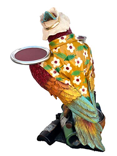 Estatua Parrot Butler Decoración miniatura 5
