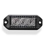 Swift 3.0 TIR 3 watt 3 LED Strobe Light for Police Cars, Construction Trucks, Service Vehicles,...