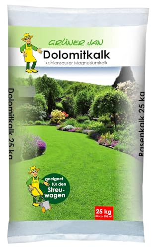 Preisvergleich Produktbild Grüner Jan Dolomitkalk 25kg mit Magnesium