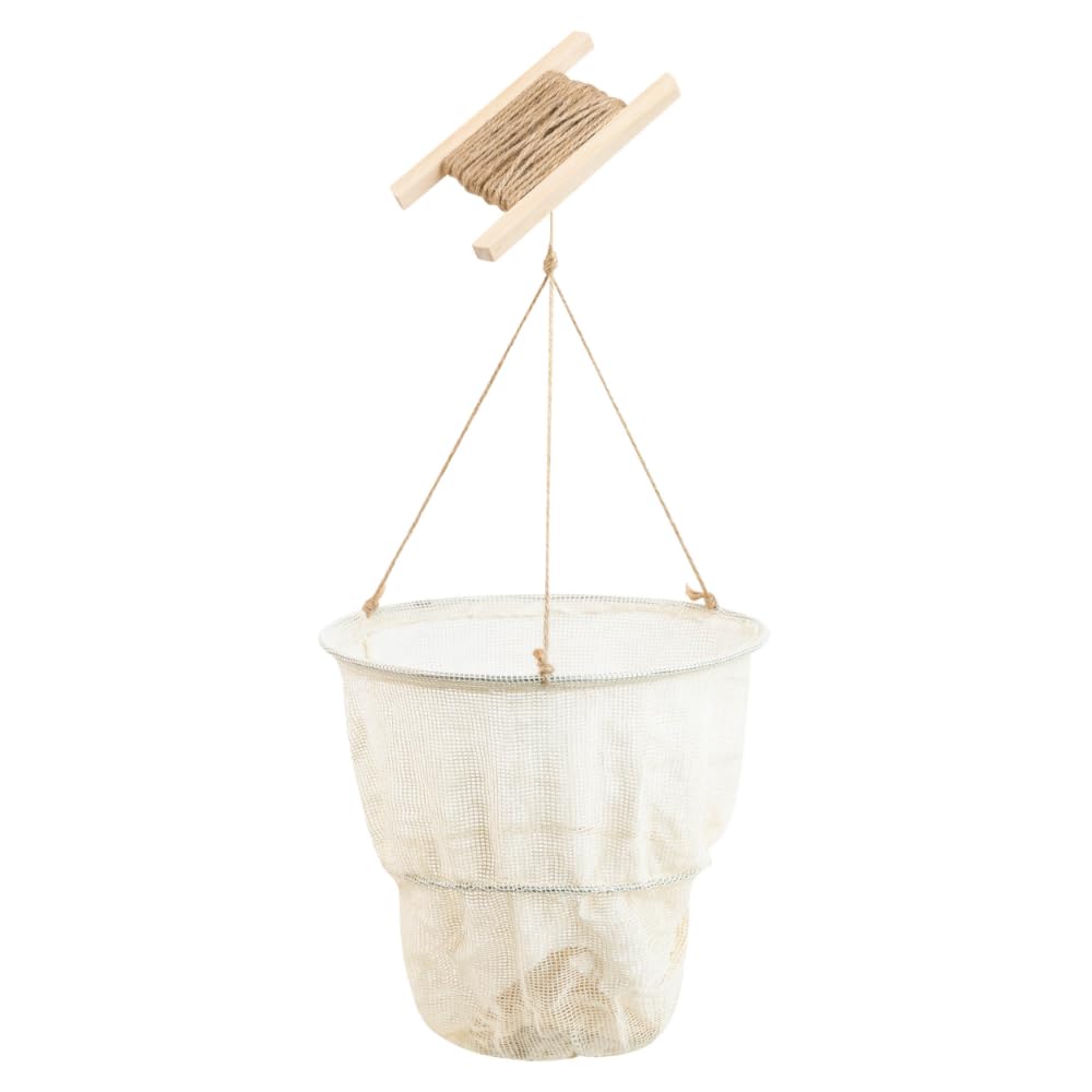 Yello Eco-Friendly Crab Drop Net, Sustainable Crabbing for Kids & Families, No Hooks, Safe & Reusable