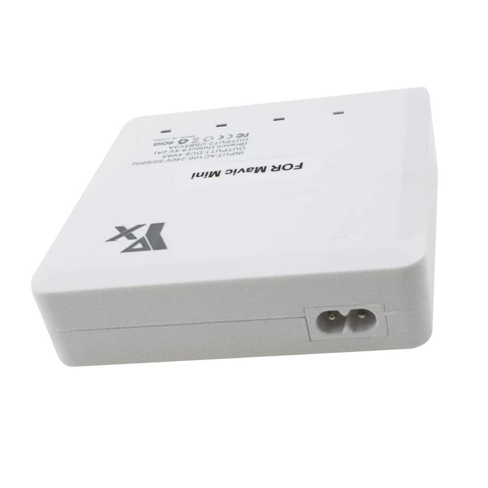 WANGCL 6 in 1 Caricabatteria Caricabatterie Intelligente Hub Stazione di Ricarica per DJI Mini 2/Mini SE Drone