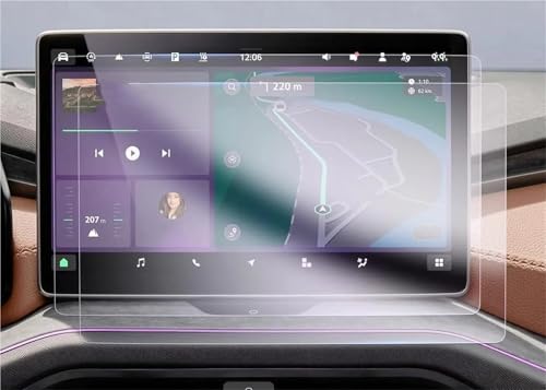 Film d'écran Skoda Kodiaq II anti-trace et anti-rayure pour GPS 13 pouces