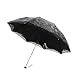 Produktbild FakeFace Damen Mädchen Polyester Spitze Faltbarer Regenschirm Sonnenschirm Manuell UV-Schutz Schirm für Outdoor Camping Fashion Geschenk