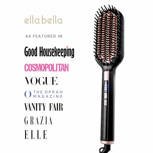Cepillo alisador de cabello ELLA BELLA LN-2427-NEW miniatura 3