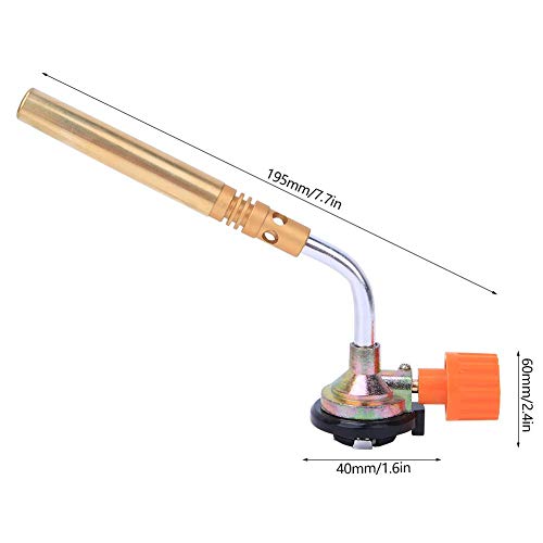 Gasbrenner, einstellbare manuelle Zündschweißpistole, für Außengrill, maximale Feuerkraft 1300 ℃, Durchmesser 40 mm – Bild 8