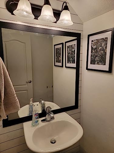 Roserosa Peel And Stick Pvc Self-Adhesive Wallpaper Border Board Trim Moulding Sticker Solid Wood (Sg15B : 3.93 Inch X 16.40 Feet) #TOP5