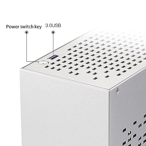 Boîtier en aluminium premium A07 ITX pour configuration PC de jeu épurée et robuste - 3