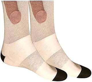 Abonda Fun Casual Socks, 2 Pair Thin Soft Breathable Seamless Simple Pattern Original Socks Stocking For Men Women Kids Children