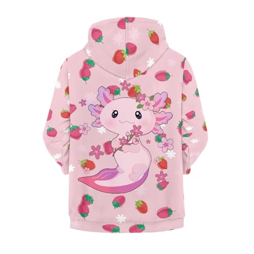 Suobstales Full-Zip Hoodie for Kids Girls Hooded Sweatshirt Long Sleeve Jacket Fall Outwear Coat With Pockets4