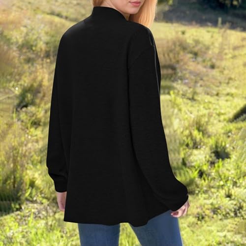 Cardigan Sweaters for Women Lightweight Open Front Cardigans Plus Size Trendy Cardigan Fall Sweaters with Pockets3