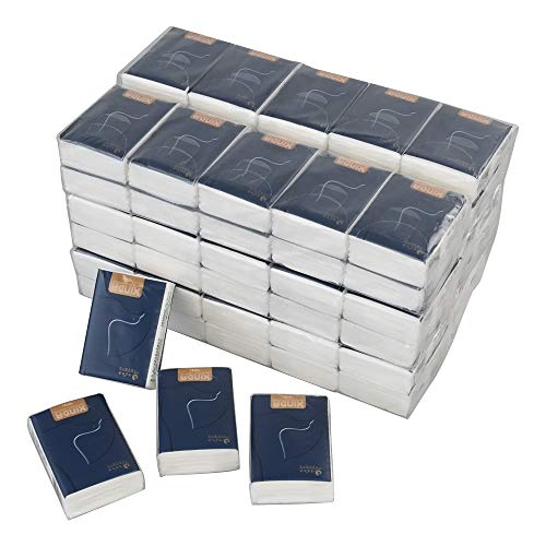 Idotry 150 Pack Soft Pocket Tissues Travel Size Packs, 4-Ply Mini Pocket Facial Tissues, 6 Sheets Each Pack