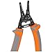Klein Tools 11055RINS Insulated Klein Kurve Wire Stripper/Cutter, Made in USA, 1000V Insulated Tool Cuts and Strips 10-18 Solid and 12-20 Stranded AWG Wire