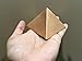 Pure Copper Vastu Pyramid, 3 Inch Hollow Energy Booster, Traditional Indian Style Tabletop Sculpture for Home and Office Decor | Energy for Vibrations at Home, Office | Health & Wealth Benefits