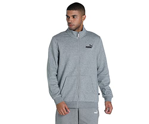 Image of Puma Men Cotton Blend Standard Length Jacket
