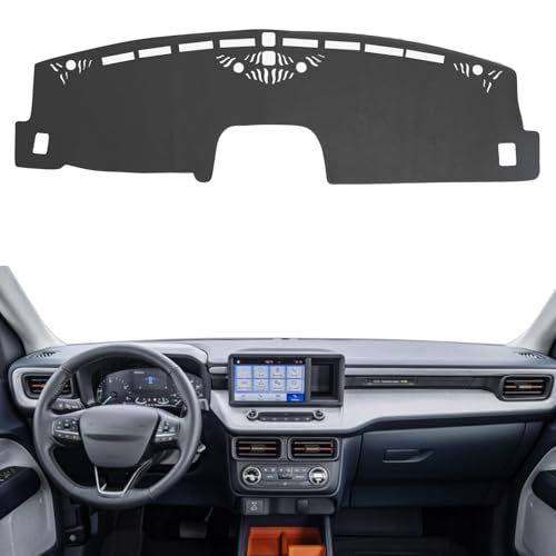 Donpida Dash Cover Mat Custom Interior Center Console Compatible with Ford Maverick 2022 2023 Dashboard Cover Pad Carpet Protector (Gray) by Donpida - Used condition - US$14.67