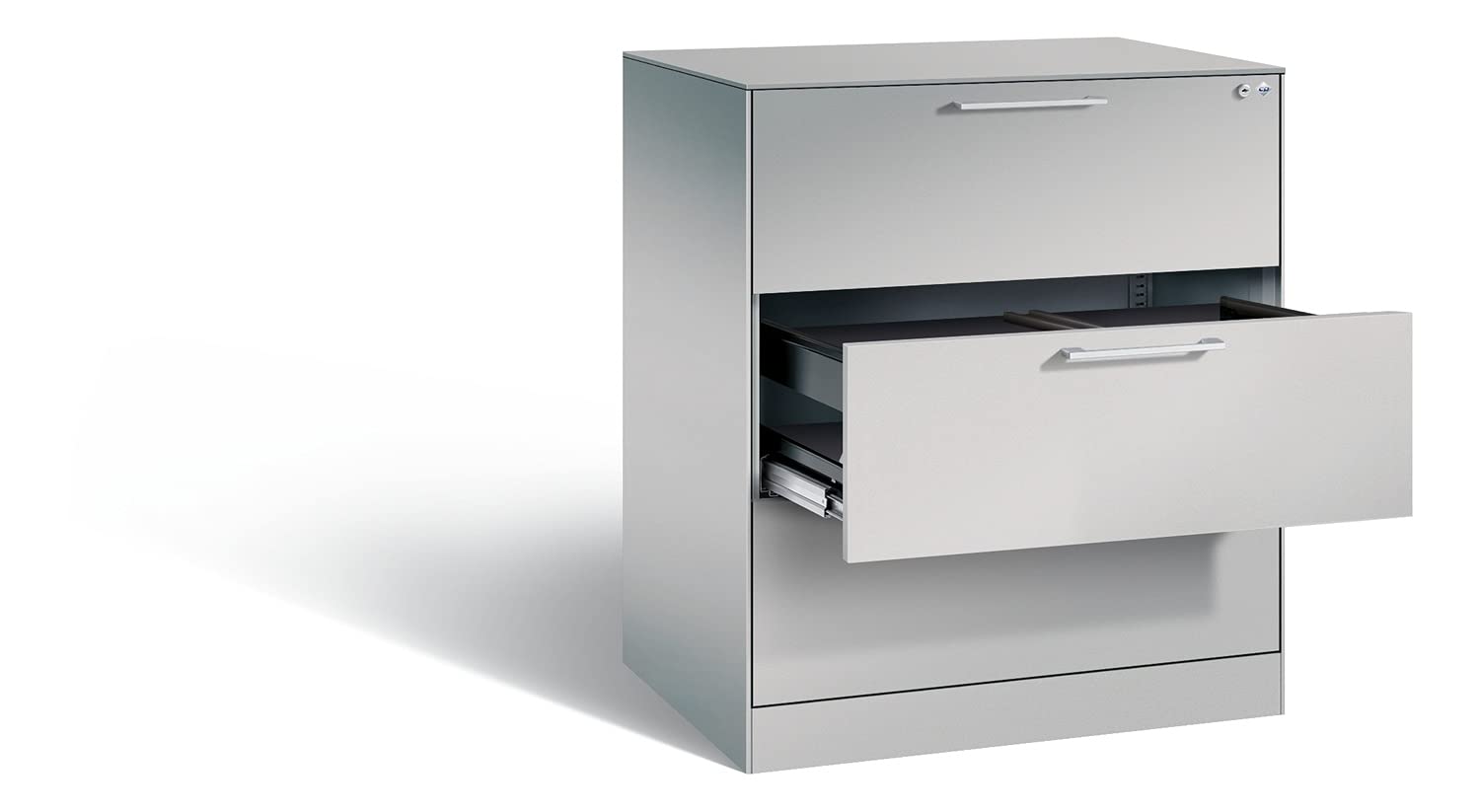 Dynamic24 Asisto - Armadietto per cartelle sospese, formato DIN A4, 3 cassetti