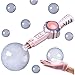 Produktbild XDLH Blase Spielzeug, Wands Magic Bubble Hand Bubble Machine Gun Sommergarten Spielzeug Für Draußen Kinder Geburtstags-Geschenke Mit Lights - Pink - Keine Blase Flüssig