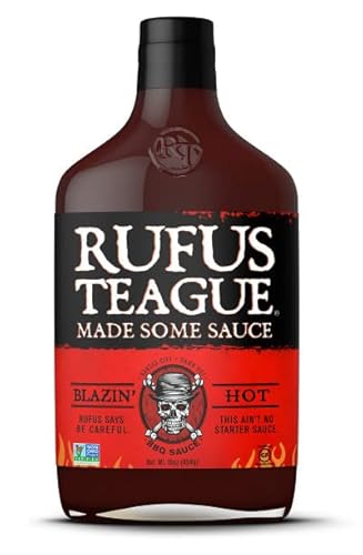 Sauce BBQ Blazin' Hot Rufus Teague Cover