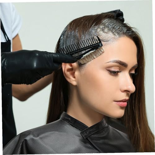 Capa impermeable para teñir cabello 2 unidades negra miniatura 4