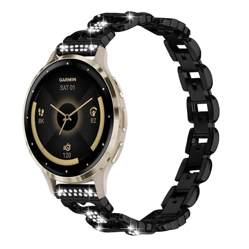 �������X�g���b�v Garmin Venu 4 41mm 3S 2S/Vivoactive 4S/Forerunner 265S/255S/255S Music�Ή� 18mm �L���L�� �X�e�����X�X�`�[�� �����p�r���v�o���h �X�|�[�c���X�g�o���h Garmi