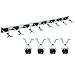 Produktbild FIXKIT Gerätehalter-Set Geräteleiste & 8 Halter - Leichte Montage/Gerätehalter für Gartengeräte/Besen-Halter, 92cm