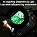 Helping Hands Soldering Station Magnifier Tool Third Hand for Desoldering, Electronics Repair, Jewelry Making, Magnifying Lamps for Fine Work, Solder Fan to Eliminate Welder Fumes