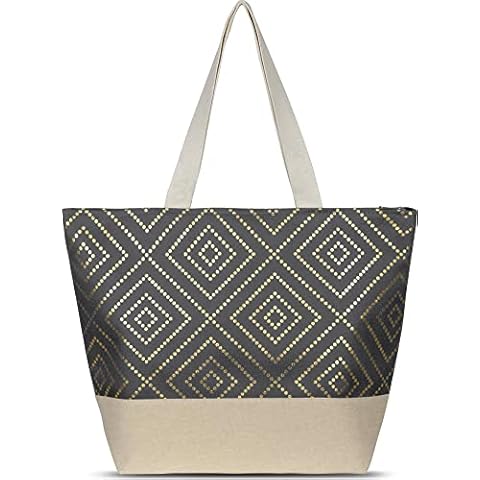 normani XXL Strandtasche - Damen Handtasche Cover