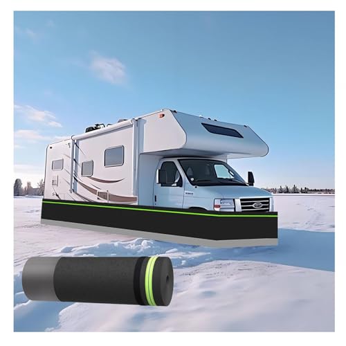DIY Rv Snow Guard, Thickening and Hardening Camper Skirting for Winter for Winter Snow Protection...