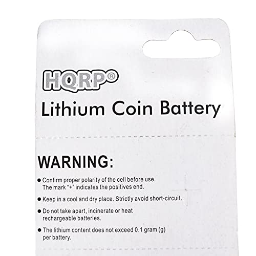 HQRP Pack 4 Pilas de Litio Compatible con BMW 7 Series miniatura 6