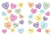 Glitter Candy Hearts Stickers (Dover Little Activity Books: Love)