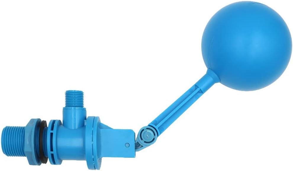1 Inch Plastic Float Ball Valve Shut Off Automatic Feed Fill, for Fish Tank Aquarium Water Humidifier Valves