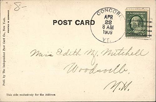 Miniatura 2 de The West Concord House Concord, Vermont VT Original Antique Postcard 1909