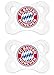 MAM Babyartikel 62822100FC Tétine aux couleurs du Bayern de Munich 0 à 6 mois