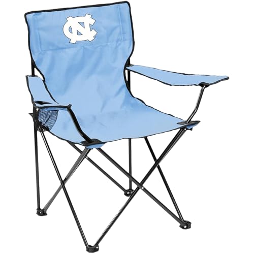 NCAA North Carolina Tar Heels Quad Chair with Cup Holder