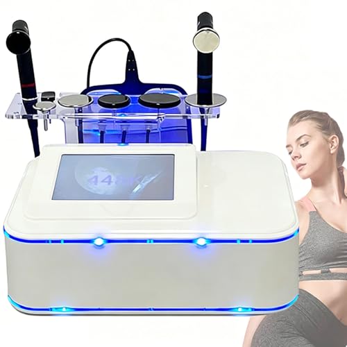 YANDDEA Máquina de radiofrecuencia Tecar Ret CET de 448 kHz para Terapia de Alivio Profundo del Dolor, Fisioterapia, ablación, pérdida de Peso, Transferencia eléctrica capacitiva (RF)