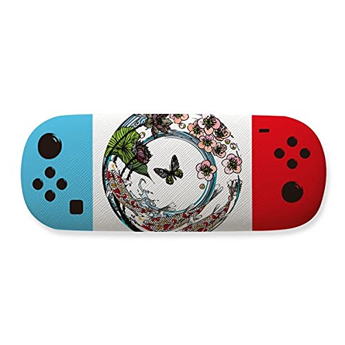 Étui de rangement pour lunettes anti-choc motif carpe lotus, fini les verres rayés