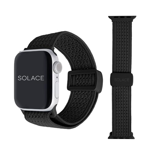 Solace Sport Adapt Bands - Apple Watch Bands Breathable Nylon with Magnetic Clasp Unisex Smart Watch Band Apple Watch Strap