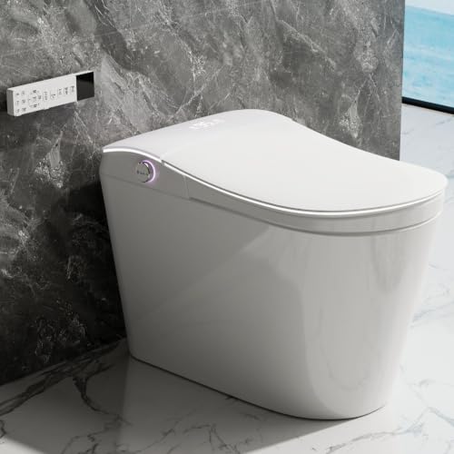 Image of TOTTE One-Piece Smart Toilet, Premium Care with Women's Front Wash, Auto Open Lid, Instant Warm Water & Warm Air Dryer, Self-Cleaning Technology, Built-in Aroma System, Japanese Toilets