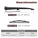 Rear Windshield Back Wiper Arm Blade Set Replacement for Cadillac Escalade 2007-2013 OE: 15277756
