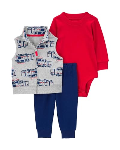 Gilet à carreaux bébé Carter's, le coffret 3 pièces idéal pour offrir
