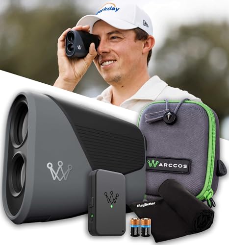 Arccos Smart Golf Laser Rangefinder & Air AI Golf Tracker Bundle