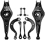 A-Premium 8Pcs Rear Suspension Kit Control Arms Sway Bars Compatible with Audi A3 2006-2009 TT Quattro 2008-2009 Volkswagen Jetta Tiguan Passat CC Eos