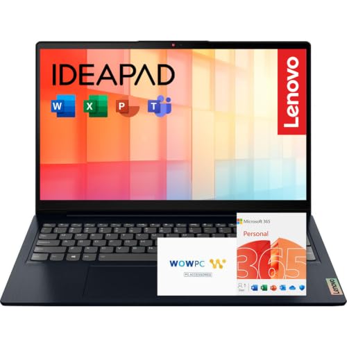 Image of Lenovo IdeaPad Slim 3i • 15.6 inch FHD Laptop with Microsoft Office Included • Intel N150 • 8GB DDR5 • 128GB SSD • Quick Setup, Lightweight • Win 11