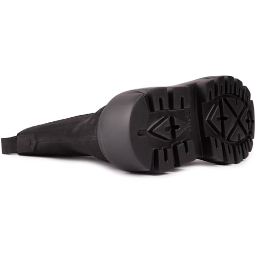 TOMS Women's Rowan Chelsea Boot, Black, 74